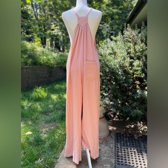 Kori Lightweight Pink Overalls in Medium - Picture 6 of 7